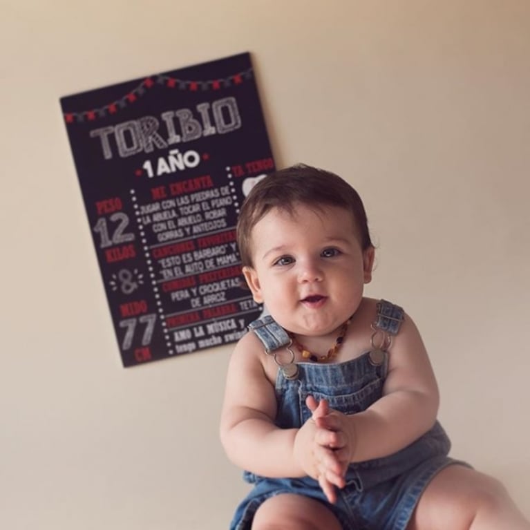 El cumpleaños rockero de 1 año de Toribio, el hijo de Juana Repetto: "Muy emocionante compartirlo con todos ellos"