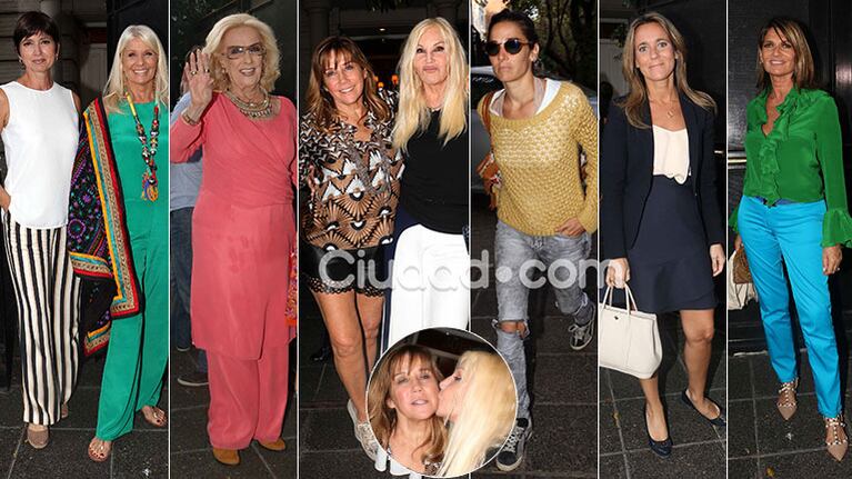 El cumpleaños “solo para mujeres” de Marcela Tinayre. (Foto: Movilpress)