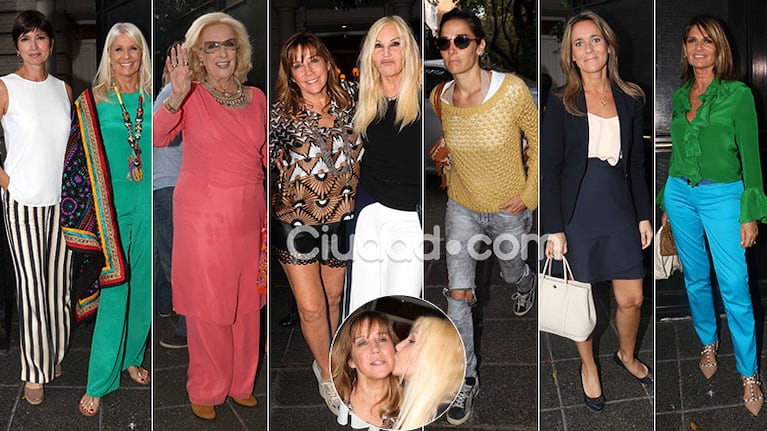 El cumpleaños “solo para mujeres” de Marcela Tinayre. (Foto: Movilpress)