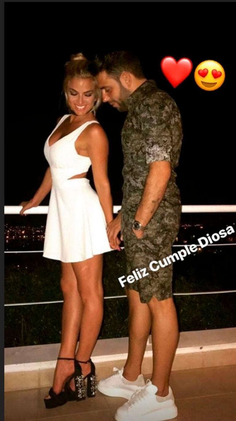 El cumpleaños súper especial de Ailén Bechara, embarazada de seis meses: el regalo y el mensaje de su novio 