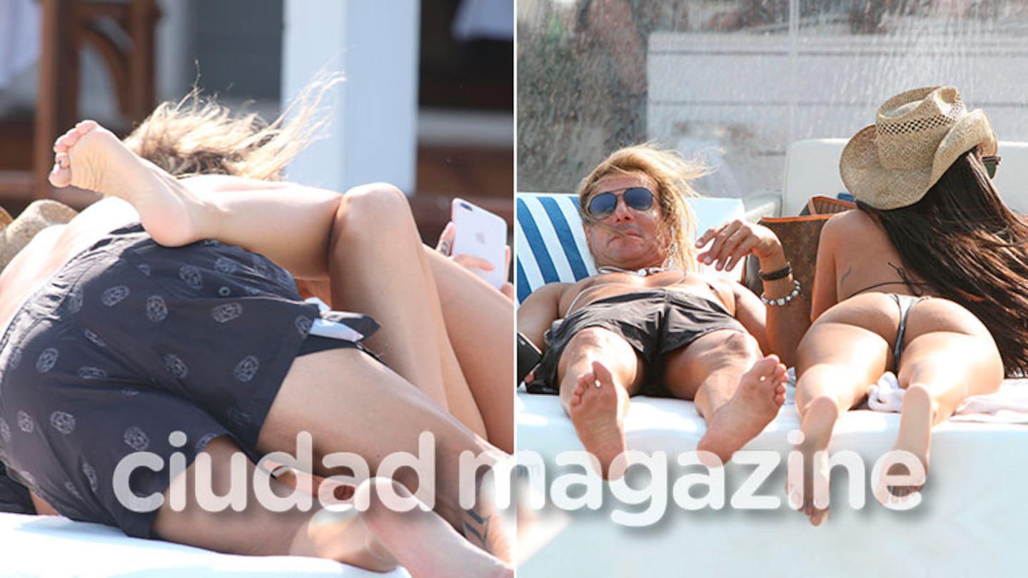 El cumpleaños súper mimoso y a puro beso de Claudio Caniggia con Sofía Bonelli, en Punta del Este