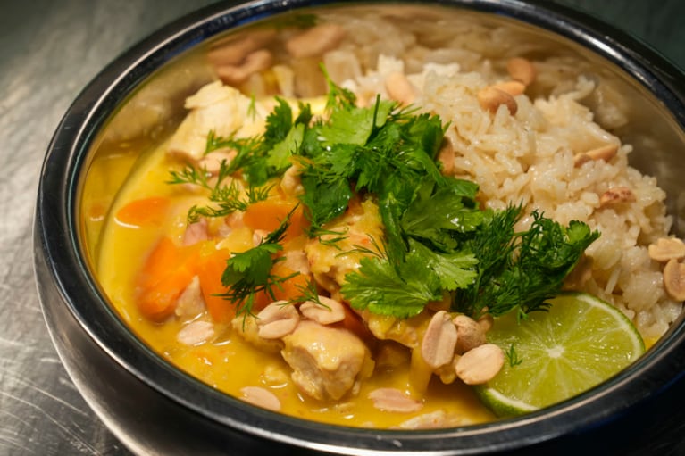 El curry de Cucinetta. Crédito Instagram.