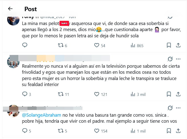 El dato de Yipio tras dejar Gran Hermano y la crítica de Solange Abraham que desató bronca (captura de X)