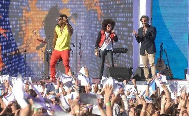 El debut de Operación Triunfo La Banda. (Foto: Telefe)
