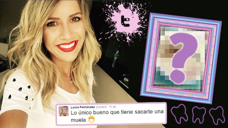 El delicioso remedio casero de Laurita Fernández tras visitar al dentista