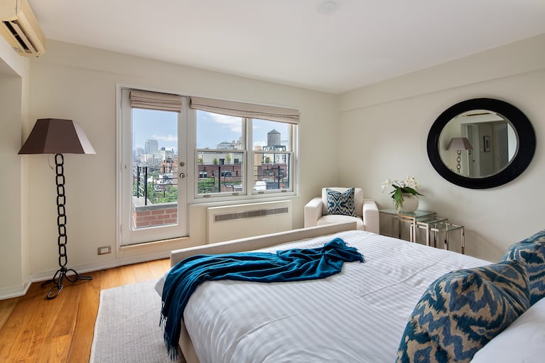 El departamento de Julia Roberts en Nueva York: elegancia, calidez y vistas soñadas. CRÉDITO: Gentileza de El Mueble.
