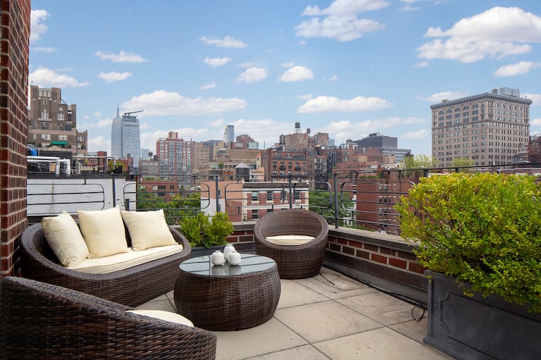 El departamento de Julia Roberts en Nueva York: elegancia, calidez y vistas soñadas. CRÉDITO: Gentileza de El Mueble.