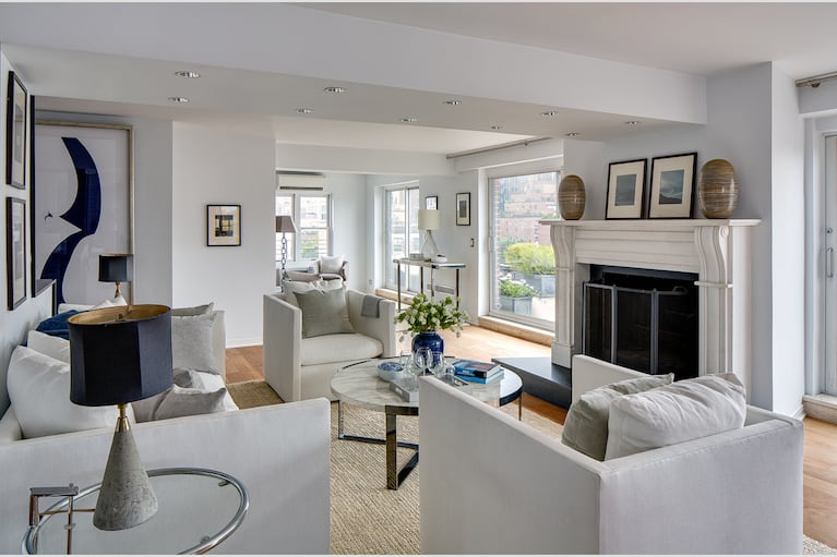 El departamento de Julia Roberts en Nueva York: elegancia, calidez y vistas soñadas. CRÉDITO: Gentileza de El Mueble.