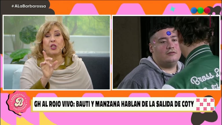 El desafortunado comentario de Georgina Barbarossa sobre el aspecto de Manzana de Gran Hermano 2023