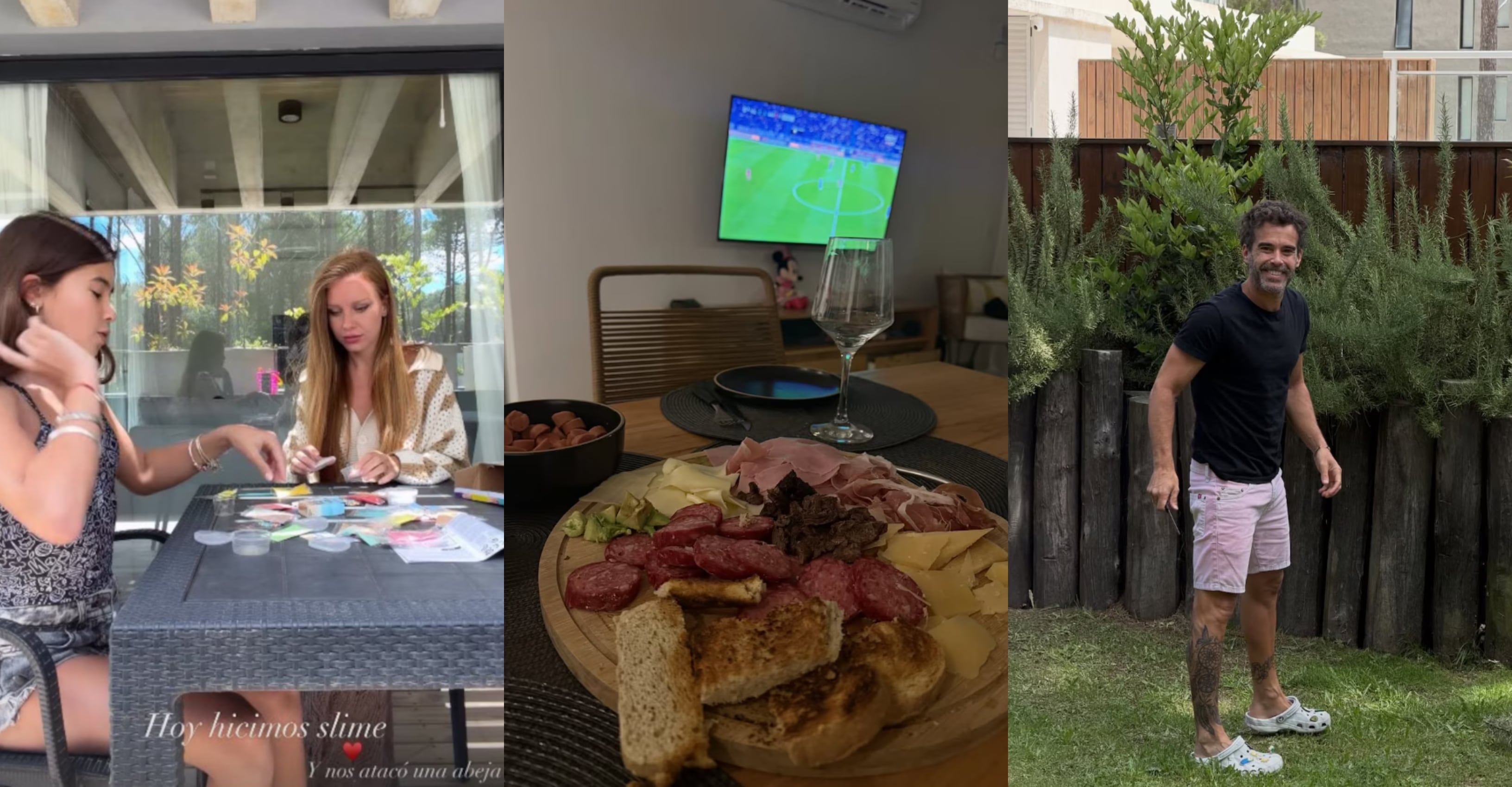 El descanso de Nicolás Cabré, Rocío Pardo y Rufina | Créditos Instagram @rrociopardo | Créditos Instagram @rrociopardo