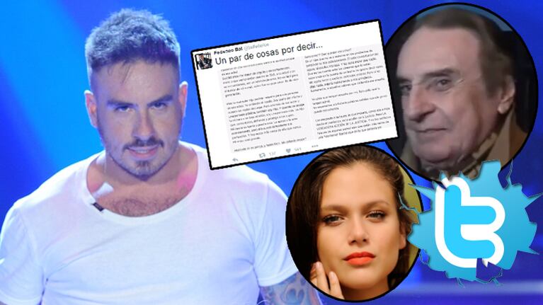 El descargo de Federico Bal tras las palabras amigables de Santiago Bal hacia Barbie Vélez (Foto: web y Twitter)