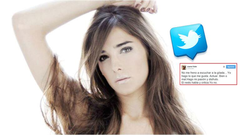 El descargo de Juana Viale en Twitter (Foto: Web)