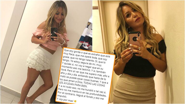 El descargo de La Princesita sobre el bullying que sufrió en las redes (Fotos: Instagram)