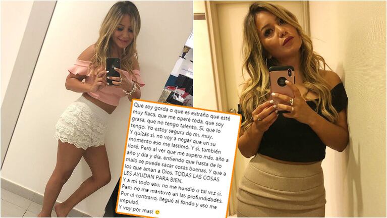 El descargo de La Princesita sobre el bullying que sufrió en las redes (Fotos: Instagram)