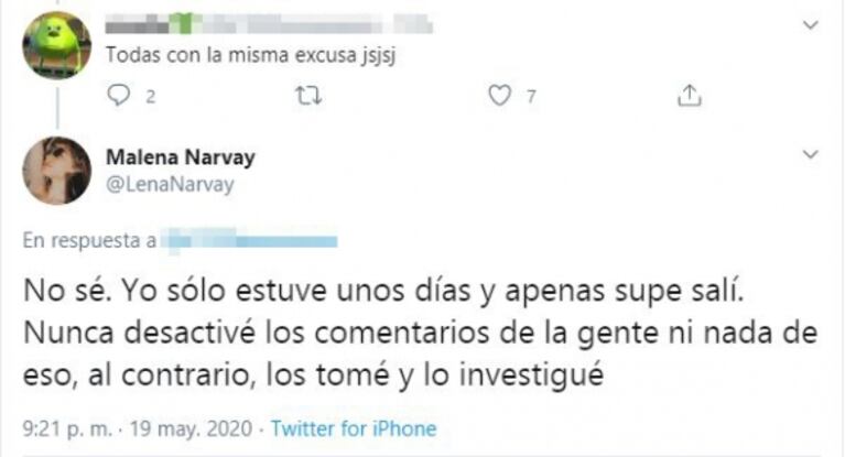 El descargo de Malena Narvay sobre las "máquinas para la piel" y las acusaciones de estafa: "Apenas supe, salí"