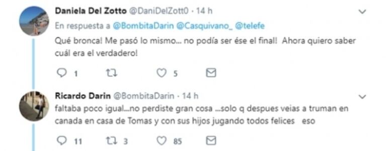 El descargo de Ricardo Darín, luego de que Telefe cortara el final de Truman: los mensajes con sus seguidores