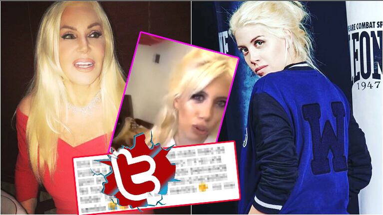 El descargo de Wanda Nara tras las críticas al camarín de Susana Giménez (Fotos: Instagram y Captura de Instagram Stories)