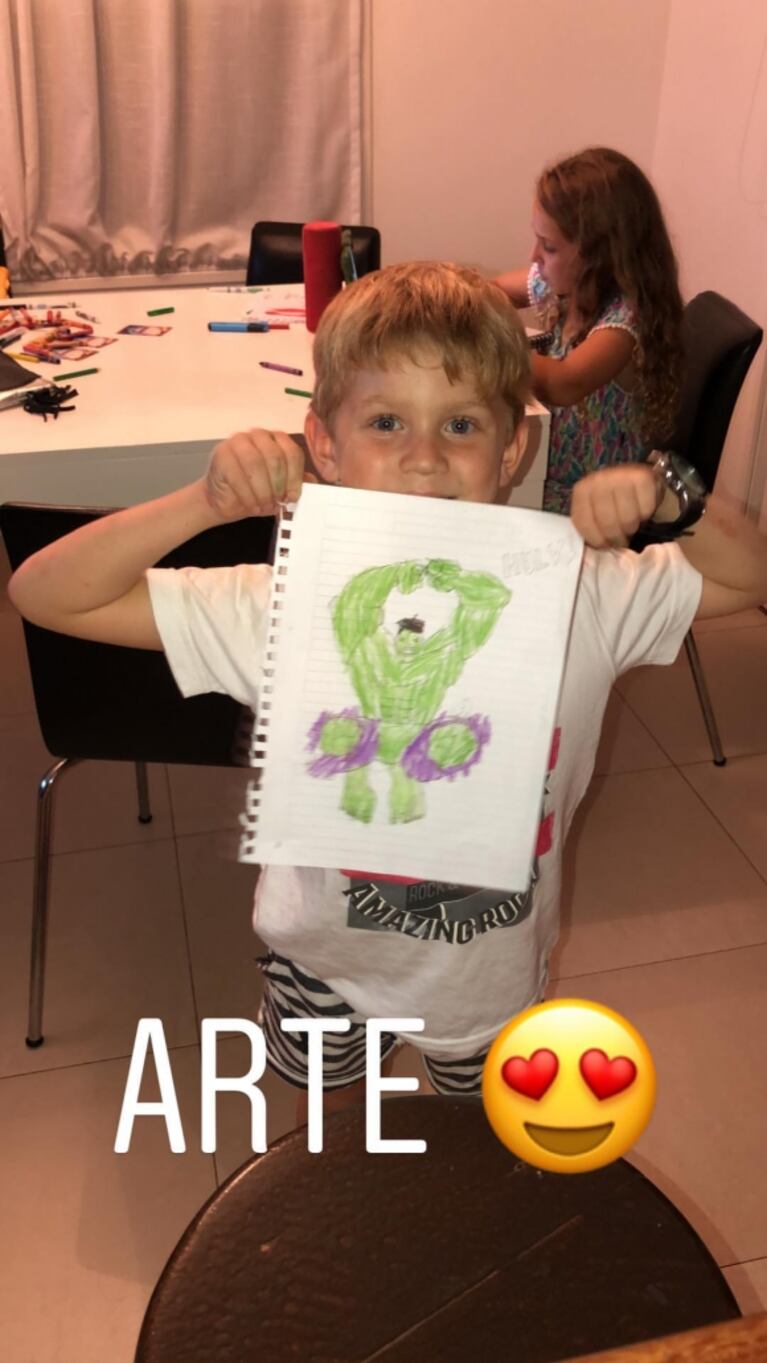 El desconocido hobby de Mariano Martínez: "Volviendo a dibujar"