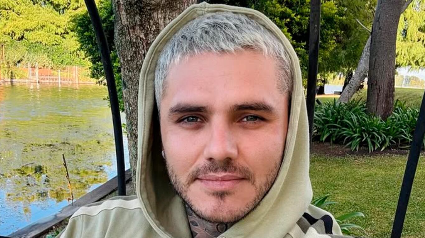 El descuido de Mauro Icardi en las redes. Foto: IG | mauroicardi