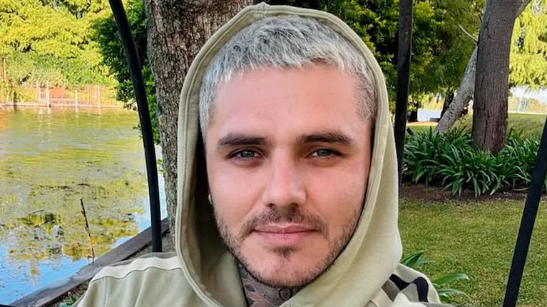 El descuido de Mauro Icardi en las redes. Foto: IG | mauroicardi