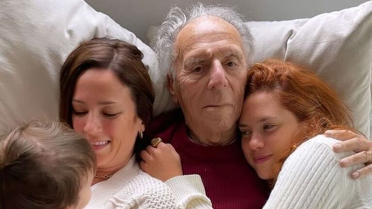 El desgarrador pedido de Paula Chaves por la salud de su abuelo.