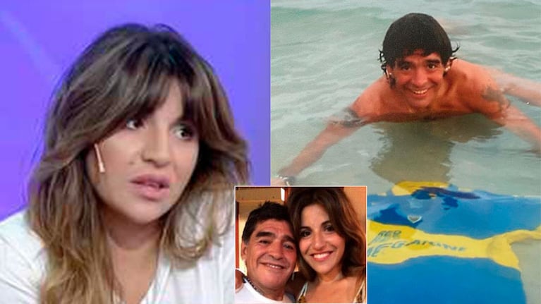 El desgarrador posteo de Gianinna Maradona para Diego: Bajá un ratito, te extraño cada vez que decido respirar para seguir viviendo