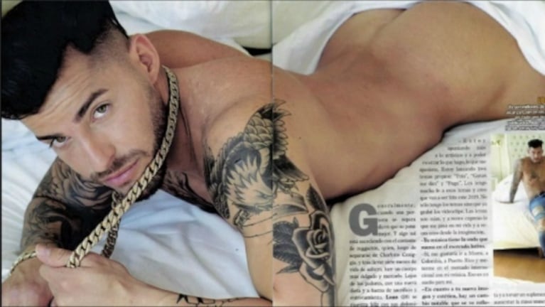 El desnudo de Lhoan en una producción y su declaración súper hot: "Mi récord es un día entero teniendo sexo"