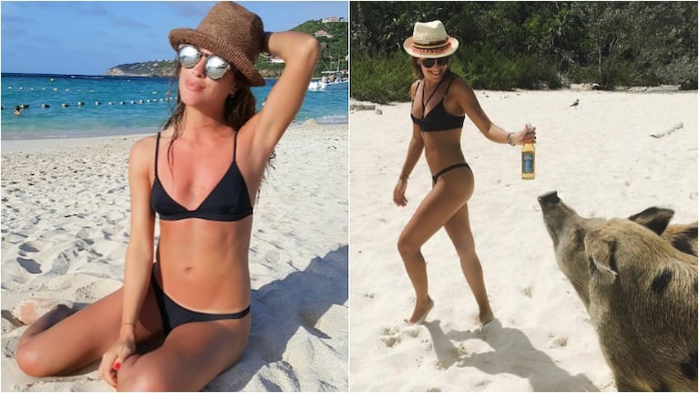 El destape hot de Agustina Casanova en las Islas Bahamas. Foto: Instagram
