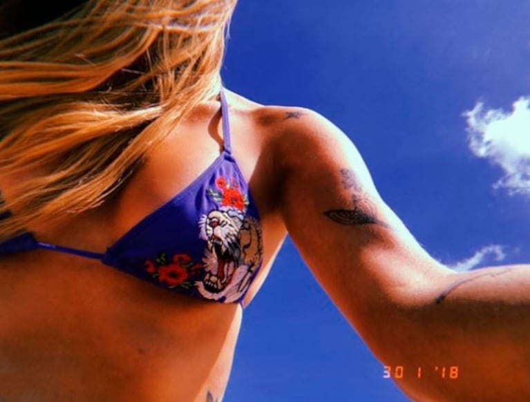 El destape sexy de Mica Tinelli en las playas de Punta del Este: mirá las fotos