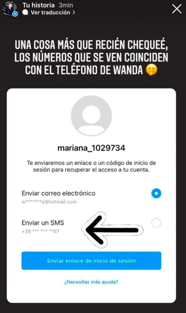 El detalle clave que delató a Wanda Nara tras el supuesto hackeo: "Se le vio la cuenta trucha"