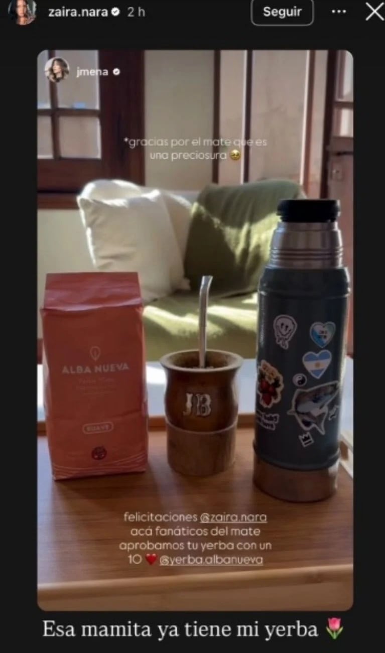 El detalle de Zaira Nara hacia Jimena Barón que se volvió viral: “Esa mami...”. CRÉDITO: Instagram