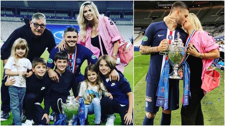El detalle en la foto de Wanda Nara que no pasó desapercibido para sus seguidores (Fotos: Instagram)