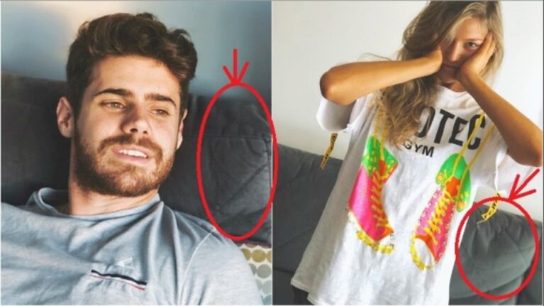 El detalle en las fotos de Gastón Soffritti y Stefanía Roitman que alimenta el rumor de romance