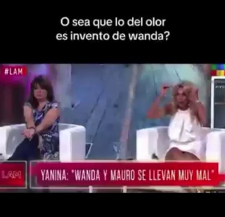 El diá que Yanina Latorre explicó por qué Wanda Nara instaló la polémica versión de que la China Suárez tenía "olor a marihuana" (Foto: captura de X).