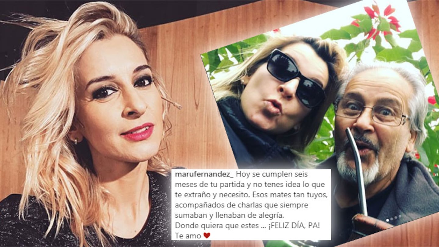 El difícil trance personal de Mariela Fernández: Murió mi papá y si no paraba, iba a terminar mal