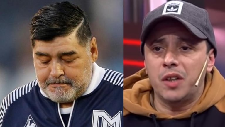 El Dipy criticó el último adiós a Maradona.