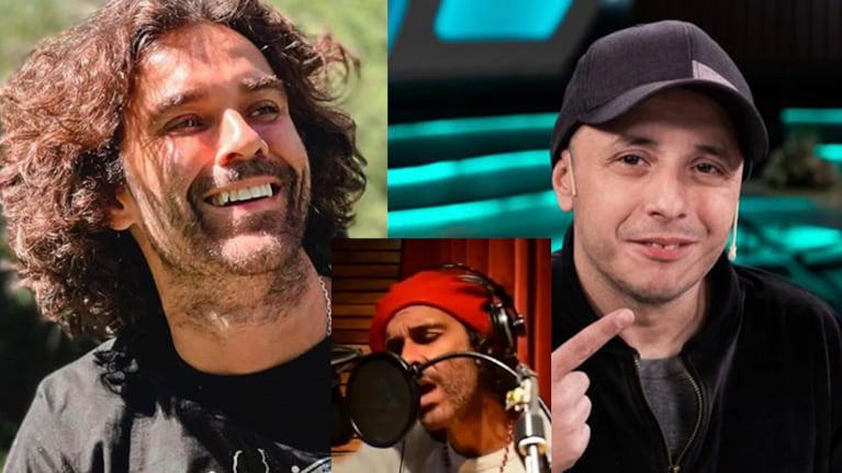 El Dipy le hizo el aguante a Mariano Martínez por lanzarse como cantante tras las críticas.
