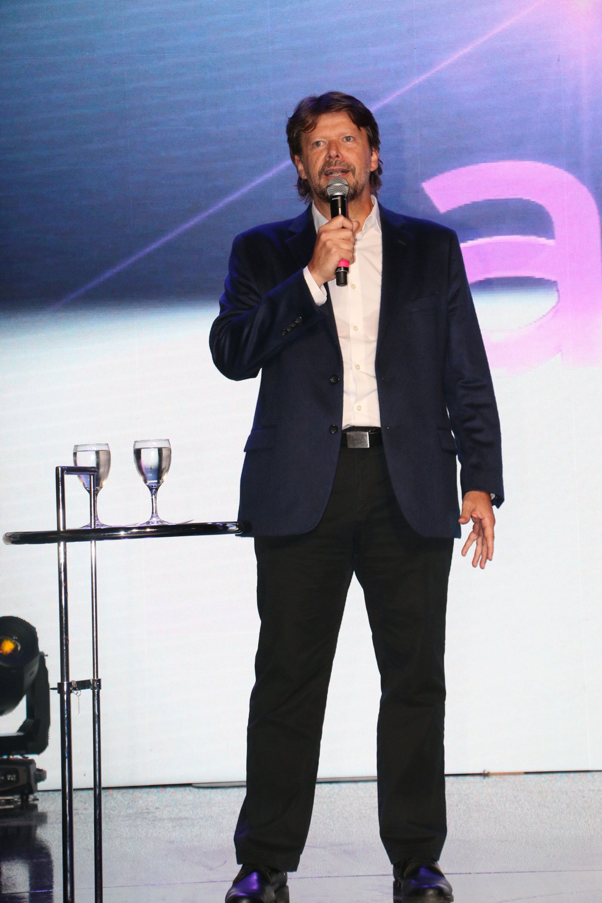 El director de Noticias de Artear, Carlos De Elía. (Foto: Movilpress)