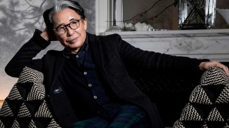 El diseñador Kenzo Takada falleció a los 81 años en París