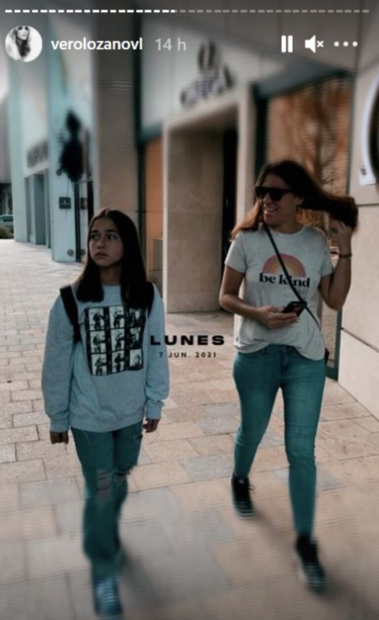 El divertido álbum de fotos de las vacaciones de Verónica Lozano con su hija Antonia en Miami