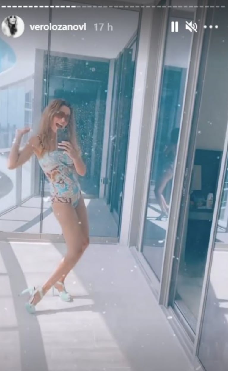 El divertido álbum de fotos de las vacaciones de Verónica Lozano con su hija Antonia en Miami