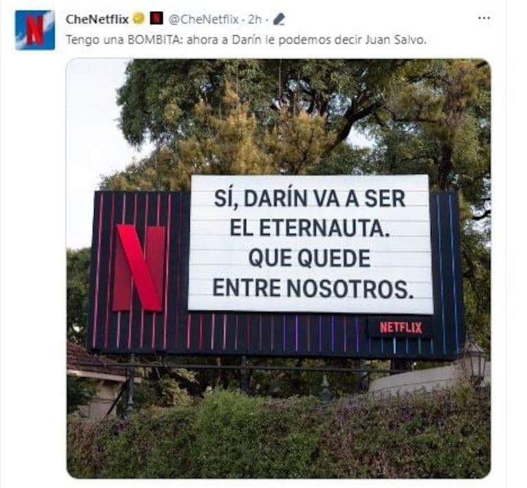 El divertido anuncio con el que Netflix confirmó que Ricardo Darín será El Eternauta: "Díganle Juan Salvo"