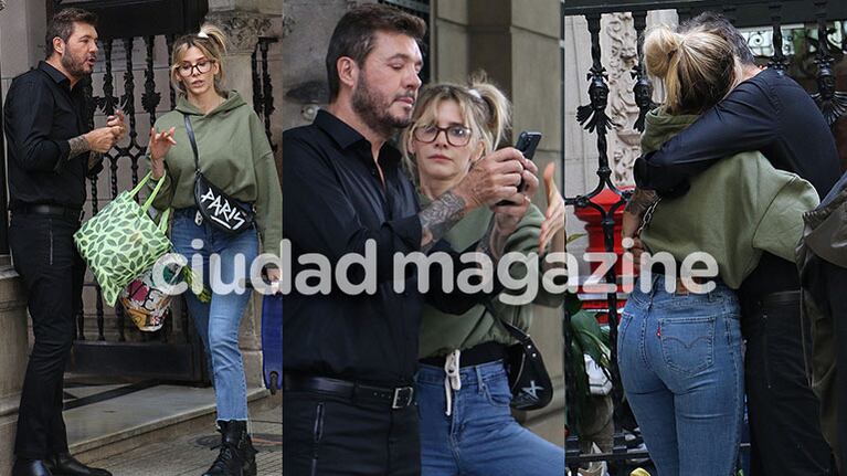 El divertido backstage de Marcelo Tinelli y Guillermina Valdés grabando la apertura de ShowMatch: mimos, risas y acting