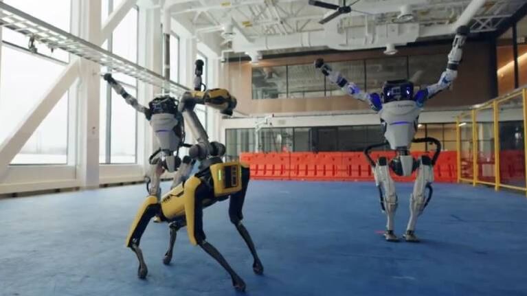 El divertido baile de los robots de Boston Dynamics que es furor