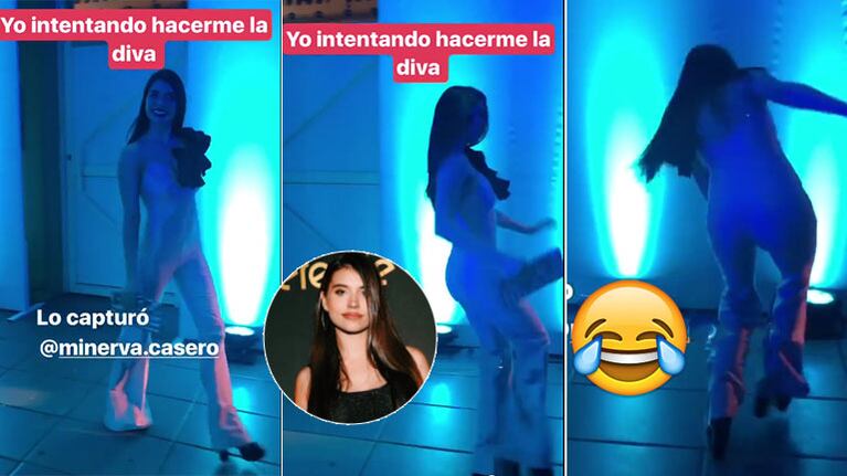 El divertido blooper de Eva de Dominici