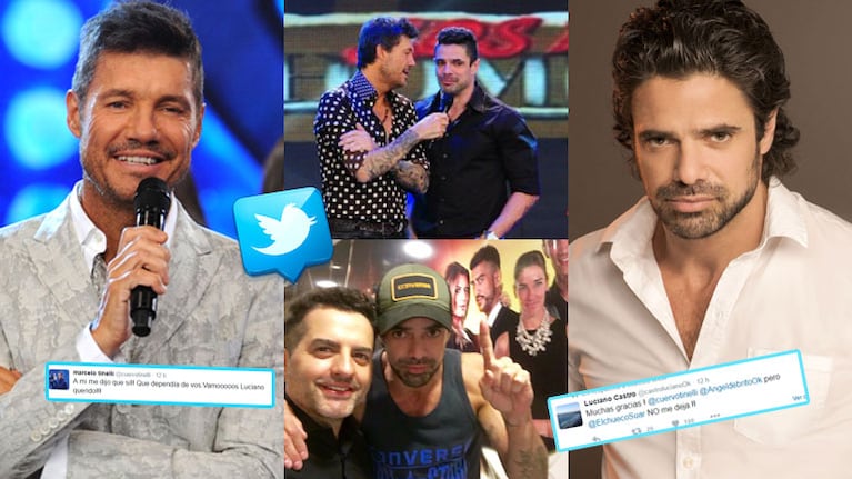 El divertido cruce twittero entre Marcelo Tinelli y Luciano Castro: ¡el conductor quiere al galán en el Bailando!