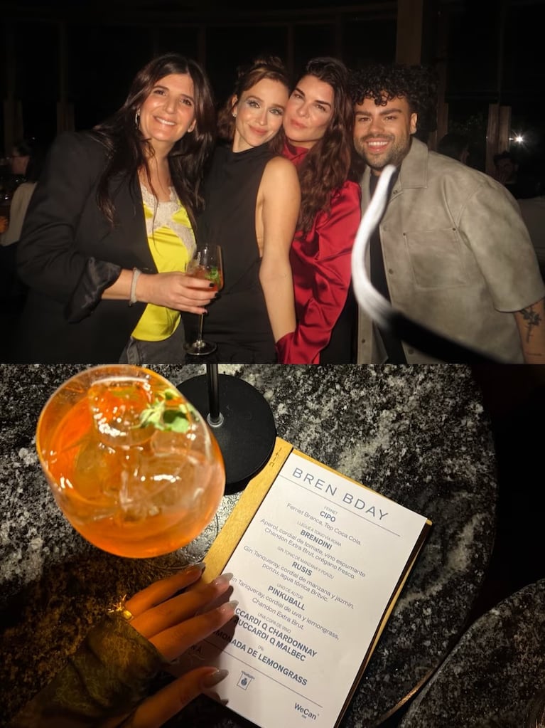 El divertido cumpleaños de Brenda Gandini: noche de música, baile y amigos