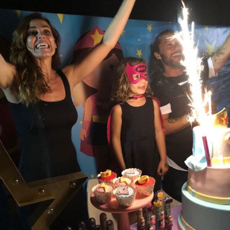 El divertido cumpleaños de Nina, la hija de Diego Torres y Débora Bello: "Gran festejo"