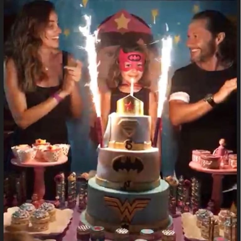 El divertido cumpleaños de Nina, la hija de Diego Torres y Débora Bello: "Gran festejo"