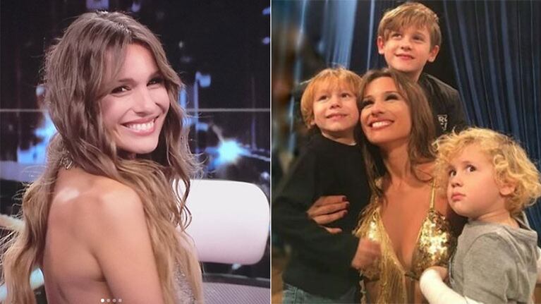 El divertido "enojo" de los hijos de Pampita al verse en las revistas